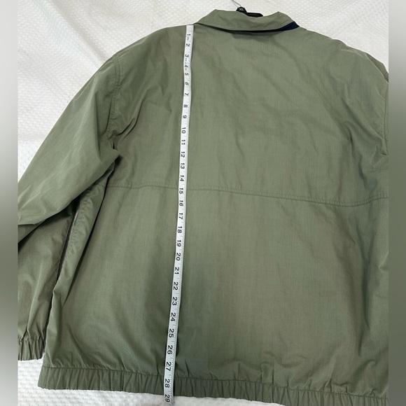 Ralph Lauren Men’s Chaps Jacket Size XL Olive green multicolor plaid lining - Picture 10 of 12